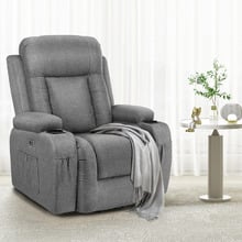 Kyron Upholstered Recliner Armchair